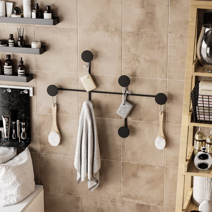Wallity Gancho Metálico de Pared Negro para Dama Wallity Gancho Metálico de Pared Negro para Dama